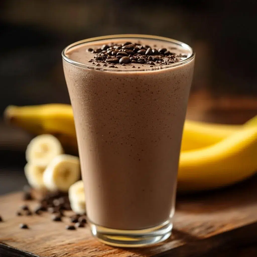 High-Protein Mocha Coffee Smoothie for Lasting Energy